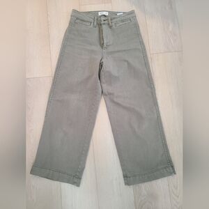 Oat NY Cropped Denim Olive